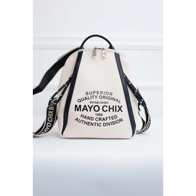 mayo chix hátitáska Bézs/fekete