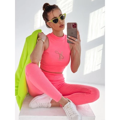 o la voga bordás szett pink