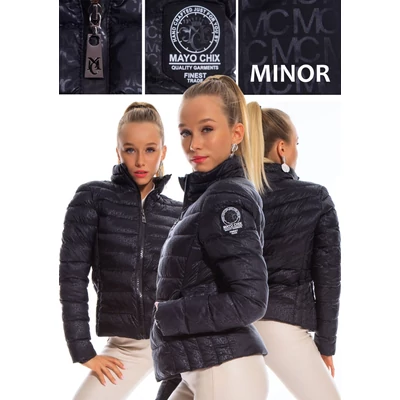 mayo chix minor kabát MC mintás fekete
