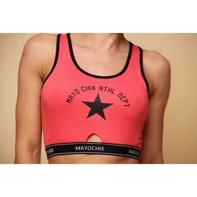 Mayo Chix Valentine Top Korall