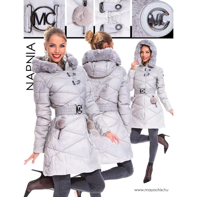 mayo chix narnia kabát szürke