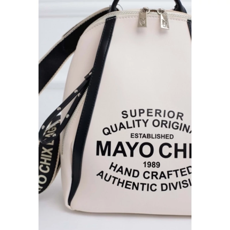 mayo chix hátitáska Bézs/fekete